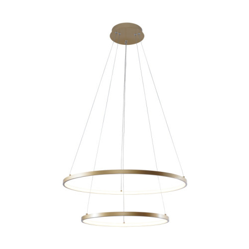 Люстра LED BRENO 18140GD-2 Zuma Line золотий