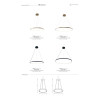 Люстра LED BRENO 2023201-GD60 Zuma Line золотий