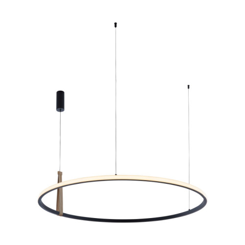 Люстра LED CLAUD 22808-WOOD Zuma Line чорний, золотий
