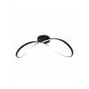 Люстра Zuma Line 19600C-BK Erda Led 1x45W 3000K-6000K 2000Lm IP20
