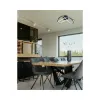 Люстра Zuma Line 19602C-BK Paul Led 1x30W 3000K-6000K 1450Lm IP20