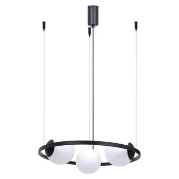 Люстра Zuma Line 5004 Orbit E27 3x40W IP20 Чорна