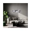 Люстра Zuma Line 5006 Orbit E27+GU10 6x40W IP20 Чорна