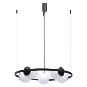 Люстра Zuma Line 5011 Orbit E27 5x40W IP20 Чорна
