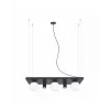 Люстра Zuma Line 5555 Shelf E14+GU10 5x10W IP20 Чорна