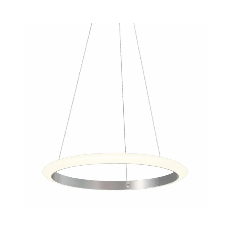 Підвісний світильник, люстра Zuma Line 11677 Newa Led 1x27.5W 3000K 3200Lm IP20 Хром