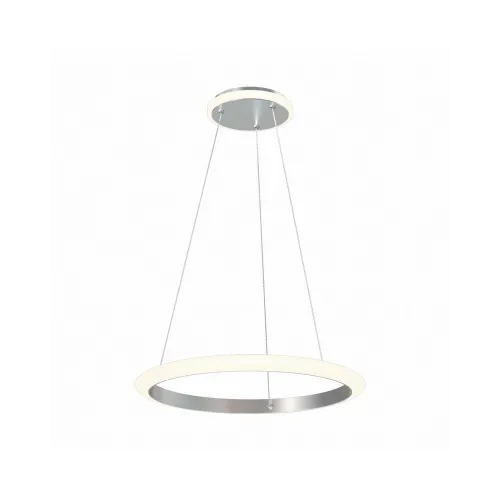 Підвісний світильник, люстра Zuma Line 11677 Newa Led 1x27.5W 3000K 3200Lm IP20 Хром