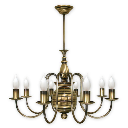 Люстра Lemir Lighting 194/W8 Kandelabr patyna E14 8x60W IP20