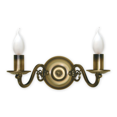 Бра Lemir Lighting 381/K2 Cereus patyna E14 2x60W IP20