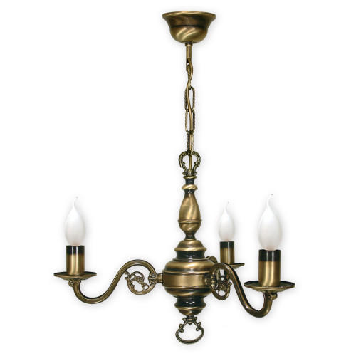 Люстра Lemir Lighting 383/W3 Cereus patyna E14 3x60W IP20