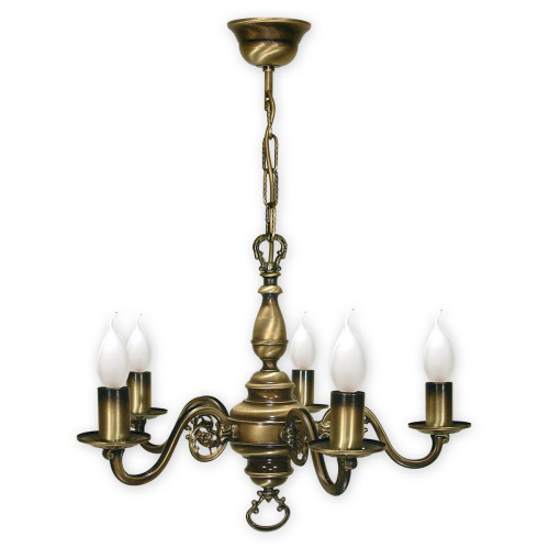 Люстра Lemir Lighting 385/W5 Cereus patyna E14 5x60W IP20
