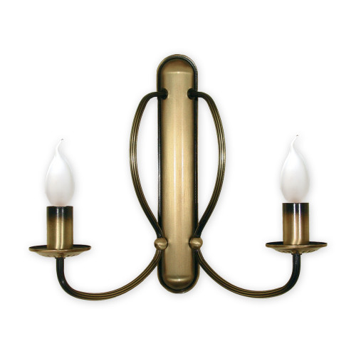 Бра Lemir Lighting 391/K2 Korona patyna E14 2x60W IP20