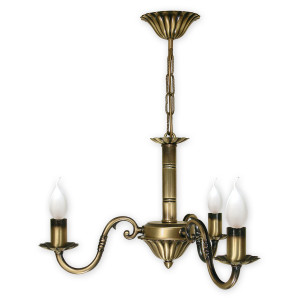 Люстра Lemir Lighting O1003/W3 Prima patyna E14 3x60W IP20