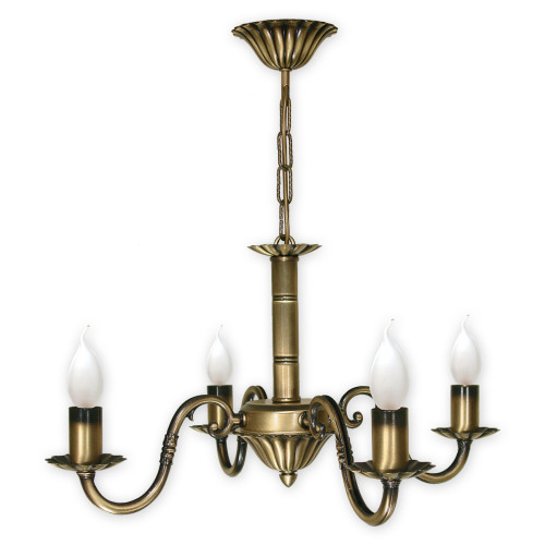 Люстра Lemir Lighting O1004/W4 Prima patyna E14 4x60W IP20
