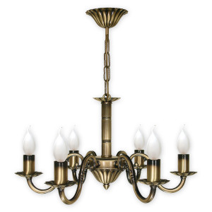 Люстра Lemir Lighting O1006/W6 Prima patyna E14 6x60W IP20