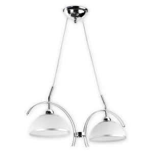 Люстра підвісна Lemir Lighting O1482 CH Flex chrom E27 2x60W IP20
