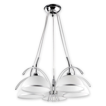 Люстра Lemir Lighting O1485 CH Flex chrom E27 5x60W IP20