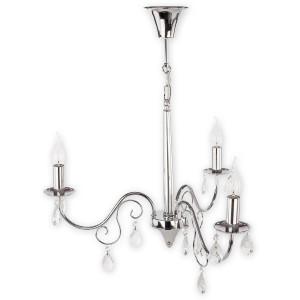 Люстра Lemir Lighting O1953 CH Velio chrom E14 3x60W IP20