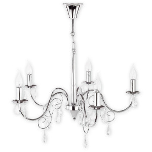 Люстра Lemir Lighting O1955 CH Velio chrom E14 5x60W IP20
