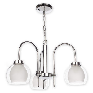 Люстра Lemir Lighting O2043 W3 CH Dexy chrom E27 3x60W IP20