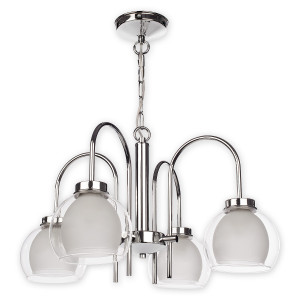 Люстра Lemir Lighting O2044 W4 CH Dexy chrom E27 4x60W IP20