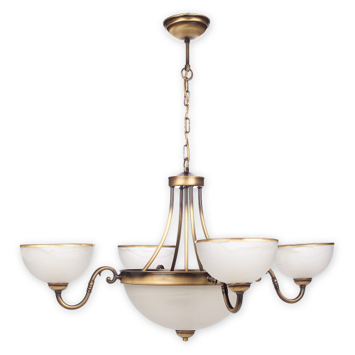 Люстра Lemir Lighting O2084 W6 PAT Sato patyna E27 6x60W IP20