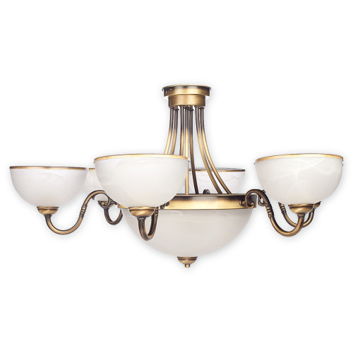 Люстра Lemir Lighting O2096 W8 PAT Sato Plus patyna E27 8x60W IP20