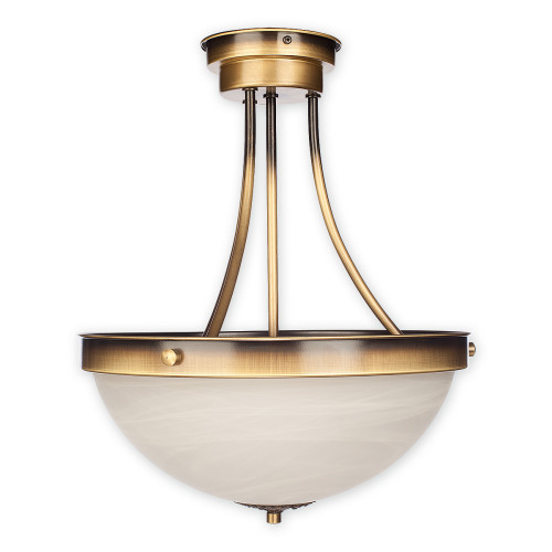 Підвісна люстра Lemir Lighting O2132 W2 PAT Arkadia Plus patyna E27 2x60W IP20