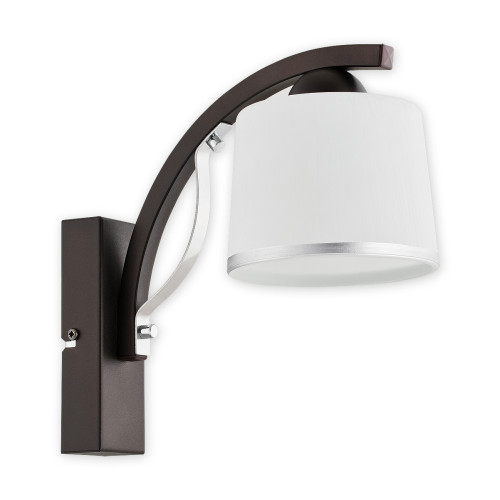 Бра Lemir Lighting O2280 K1 RW Astred rdza wenge + chrom E27 1x60W IP20