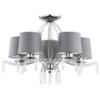 Люстра Lemir Lighting O2485 W5 CH Agila chrom E27 5x60W IP20