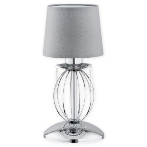 Настільна лампа Lemir Lighting O2488 L1 CH Agila chrom E27 1x60W IP20