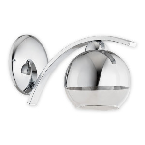 Бра Lemir Lighting O2520 K1 CH Leo chrom E27 1x60W IP20