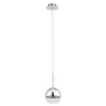 Підвісна люстра Lemir Lighting O2541 W1 CH Colours chrom + przezroczysty E27 1x60W IP20