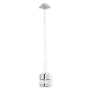 Підвісна люстра Lemir Lighting O2611 W1 CH Chroms chrom E27 1x60W IP20