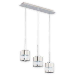 Люстра підвісна Lemir Lighting O2613 W3 CH Chroms chrom E27 3x60W IP20