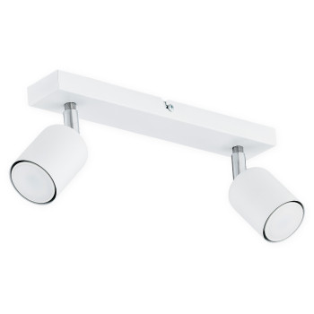 Спот Lemir Lighting O2622 P2 BIA Denis biały matowy GU10 2x40W IP20