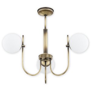 Люстра Lemir Lighting O2853 W3 PAT Ape patyna E14 3x40W IP20