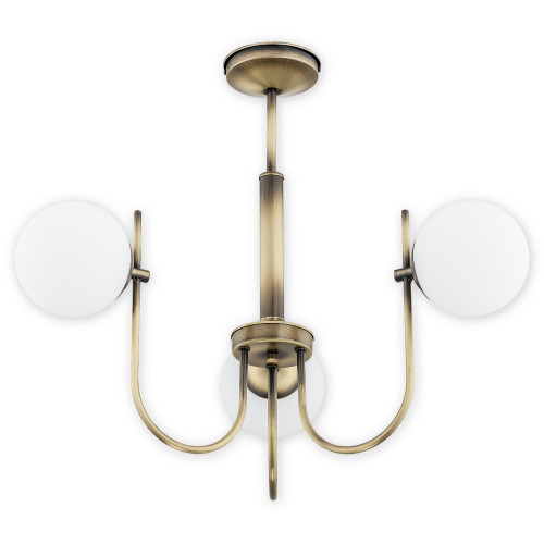 Люстра Lemir Lighting O2853 W3 PAT Ape patyna E14 3x40W IP20