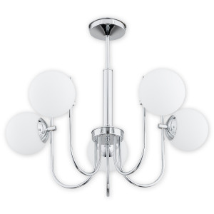 Люстра Lemir Lighting O2855 W5 CH Ape chrom E14 5x40W IP20