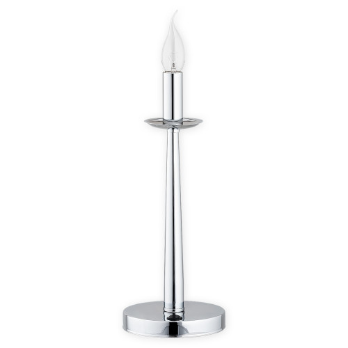 Настільна лампа Lemir Lighting O2868 L1 CH Kapra chrom E14 1x60W IP20