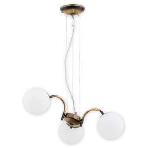 Люстра Lemir Lighting O2903 W3 PAT Nol patyna E14 3x40W IP20