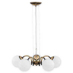 Люстра Lemir Lighting O2905 W5 PAT Nol patyna E14 5x40W IP20