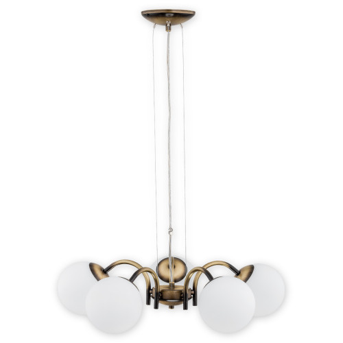 Люстра Lemir Lighting O2905 W5 PAT Nol patyna E14 5x40W IP20