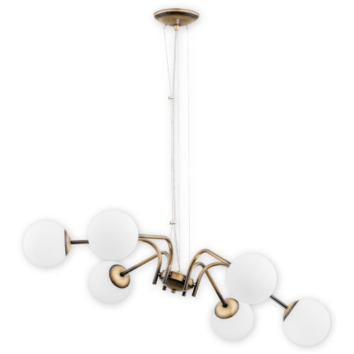 Люстра Lemir Lighting O2906 W6 PAT Nol patyna E14 6x40W IP20