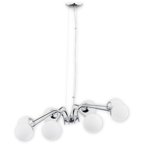 Люстра Lemir Lighting O2907 W8 CH Nol chrom E14 8x40W IP20