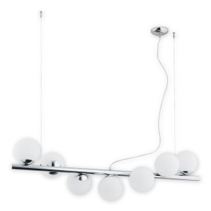 Люстра підвісна Lemir Lighting O2917 W7 CH Osso chrom E14 7x40W IP20