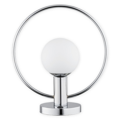 Настільна лампа Lemir Lighting O2948 L1 CH Rico chrom E14 1x40W IP20