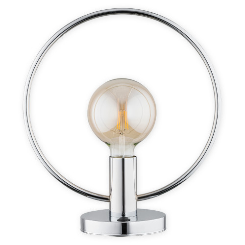 Настільна лампа Lemir Lighting O2958 L1 CH Tezor chrom E27 1x60W IP20