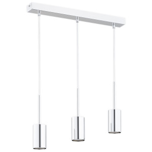 Люстра підвісна Lemir Lighting O3147 W3 CH Frigga chrom GU10 3x10W IP20