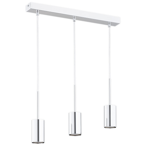 Люстра підвісна Lemir Lighting O3147 W3 CH Frigga chrom GU10 3x10W IP20
